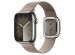 Apple Modern Buckle FineWoven für die Apple Watch Series 1-9 / SE - 38/40/41 mm - Größe S - Tan