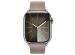 Apple Modern Buckle FineWoven für die Apple Watch Series 1-9 / SE - 38/40/41 mm - Größe M - Tan