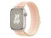 Apple Nike Sport Loop Band für die Apple Watch Series 1-9 / SE / Ultra (2) - 42/44/45/49 mm - Starlight/Pink