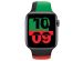 Apple Sport Band für die Apple Watch Series 1-9 / SE / Ultra (2) - 42/44/45/49 mm - Größe M/L - Black Unity