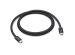 Apple ﻿Thunderbolt 4 (USB-C-auf-USB-C) Pro Cable – Ladekabel - 1 Meter – Schwarz