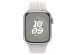 Apple Nike Sport Band für das Apple Watch Series 1-9 / SE - 38/40/41 mm - Größe M/L - Pure Platinum