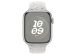 Apple Nike Sport Band für das Apple Watch Series 1-9 / SE / Ultra (2) - 42/44/45/49 mm - Größe S/M - Pure Platinum