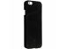 iMoshion Leather Back Cover Double Card Slot Schwarz iPhone 6 / 6s