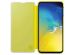 Samsung Original Clear View Standing Klapphülle Gelb für das Galaxy S10e