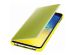 Samsung Original Clear View Standing Klapphülle Gelb für das Galaxy S10e