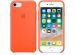 Apple Silikon-Case Spicy Orange für das iPhone SE (2022 / 2020) / 8 / 7