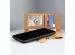 Luxuriöse Portemonnaie-Klapphülle Braun Samsung Galaxy J4 Plus