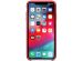 Apple Silikon-Case Rot für das iPhone X