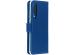 Accezz Wallet TPU Klapphülle Blau für das Huawei P30