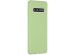 Accezz Liquid Silikoncase Grün für das Samsung Galaxy S10