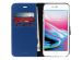 Accezz Wallet TPU Klapphülle für das iPhone 8 Plus / 7 Plus - Blau