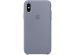 Apple Silikon-Case Lavender Gray für das iPhone Xs / X