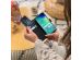 Kleeblumen Klapphülle Schwarz für Samsung Galaxy S5 Mini