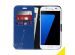 Accezz Wallet TPU Klapphülle für das Samsung Galaxy S7 - Blau