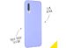 Accezz Liquid Silikoncase Lila für das Samsung Galaxy A70