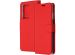 Accezz Wallet TPU Klapphülle Rot für das Samsung Galaxy S20 Ultra