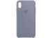 Apple Silikoncase Lavender Gray für das iPhone Xs Max