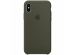Apple Silikon-Case Dark Olive für das iPhone X