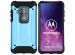 iMoshion Rugged Xtreme Case Hellblau für das Motorola One Zoom