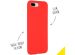 Accezz Liquid Silikoncase iPhone 8 Plus / 7 Plus - Rot