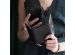 Selencia Clutch Klapphülle aus veganem Leder mit herausnehmbarem Case Galaxy A71