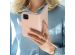 Selencia Echtleder Klapphülle für das Samsung Galaxy A41 - Rosa