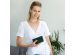 Selencia Echtleder Klapphülle Grünes für Samsung Galaxy J6