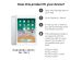 Accezz Premium Bildschirmschutz aus Glas iPad (2017)/(2018)/Air 1 (2013) / Air 2 (2014)