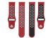 iMoshion Silikonband Sport Fitbit Versa 2 / Lite - Rot / Schwarz