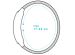 iMoshion Silikonband Sport Fitbit Charge 3 / 4 - Blau / Weiß