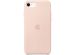 Apple Silikon-Case für das iPhone SE (2022 / 2020) - Pink Sand