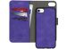 iMoshion Entfernbare 2-1 Luxus Klapphülle iPhone 8 / 7 / 6(s) - Violett