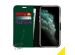 Accezz Wallet TPU Klapphülle für das iPhone 12 (Pro) - Grün