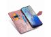 Mandala Klapphülle Hellrosa für das Samsung Galaxy S20