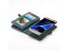 CaseMe Luxusleder 2-in-1-Portemonnaie-Klapphülle für Samsung Galaxy S7