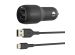 Belkin Boost↑Charge™ ﻿Dual USB KFZ-Ladegerät + USB-C Kabel - 24W