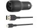 Belkin Boost↑Charge™ ﻿Dual USB KFZ-Ladegerät + Lightning Kabel -24W