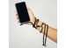 iMoshion Backcover mit Band iPhone 12 (Pro) - Schwarz / Gold