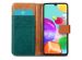 iMoshion Luxuriöse Canvas-Klapphülle Samsung Galaxy A41 - Grün