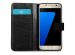 iMoshion Luxuriöse Canvas-Klapphülle Samsung Galaxy S7 - Schwarz