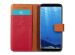 iMoshion Luxuriöse Canvas-Klapphülle Samsung Galaxy S8 - Rot
