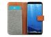 iMoshion Luxuriöse Canvas-Klapphülle Samsung Galaxy S8 - Grau