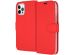 Accezz Wallet TPU Klapphülle für das iPhone 12 Pro Max - Rot