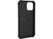 UAG Back Cover Metropolis LT iPhone 12 (Pro) - Leather Black