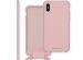 iMoshion Color Backcover mit abtrennbarem Band iPhone Xs / X - Rosa