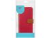 iMoshion Luxuriöse Canvas-Klapphülle Samsung Galaxy A41 - Rot