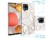iMoshion Design Hülle für das Samsung Galaxy A42 - White Graphic