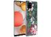 iMoshion Design Hülle Samsung Galaxy A42 - Dschungel - Grün / Rosa