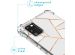 iMoshion Design Hülle mit Band für das Samsung Galaxy A41 - White Graphic